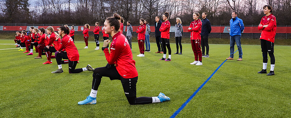 Am NFZ werden Nachwuchsspielerinnen auf eine mögliche Zukunft im Leistungssport vorbereitet. 