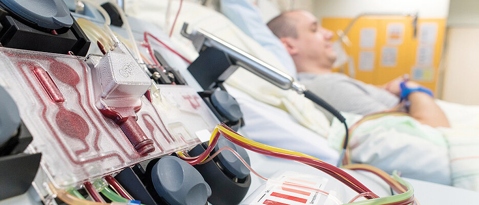 Die allogene Stammzellspende ist fester Bestandteil des heutigen Leistungsspektrums des Instituts für Klinische Transfusionsmedizin und Hämotherapie.