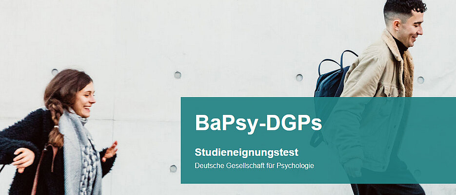 Screenshot von der Webseite des Studieneignungstests für Bachelorstudiengänge Psychologie.