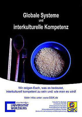 Plakat des GSiK-Projekts der Universität Würzburg