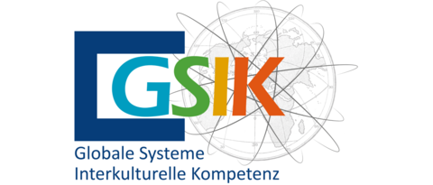 "Globale Systeme und Interkulturelle Kompetenz" (GSIK) Logo