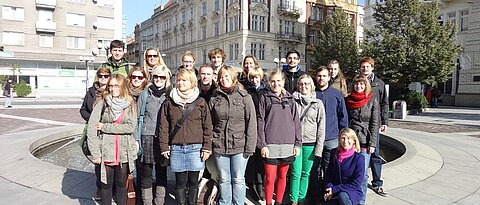 Lehramtsstudierende aus Würzburg auf Exkursion in Tschechien. (Foto: privat)