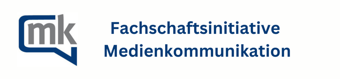 Banner Fachschaftsinitiative Medienkommunikation mit Logo