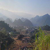 Ein größerer Tripp führte die Gruppe auch nach Ha Giang in den bergigen Norden Vietnams.