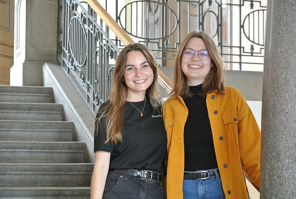 Die DigiBuddies der Sonderpädagogik, Siri & Michi (Foto: DigiBuddies Sonderpädagogik)